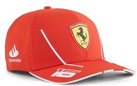 Ferrari Czapka Baseballówka Driver Leclerc Red F1 Team 2024