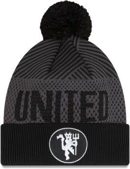 Manchester United Czapka Zimowa Engineered Cuff Grey