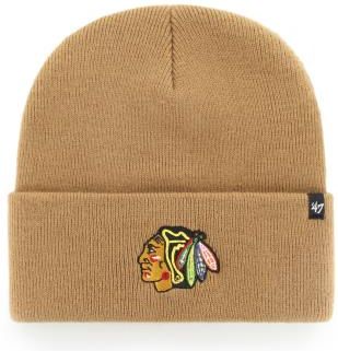 Chicago Blackhawks Czapka Zimowa Haymaker 47 Cuff Knit Brown