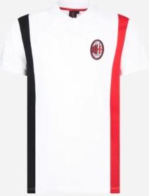 Ac Milan Męska Koszulka Polo Logo White