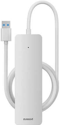 Baseus UltraJoy Series Lite 4-Port 2m (USB do 4xUSB3.0) Biały (B0005280B21104)