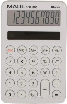 Maul Kalkulator Kieszonkowy Eco Md1 10-Pozycyjny Biały
