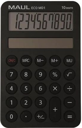 Maul Kalkulator Kieszonkowy Eco Md1 10-Pozycyjny Czarny