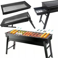 Zdjęcie Grill Węglowy Duży Składany Biwakowy Solidny Turystyczny Mobilny Ogrodowy - Poznań