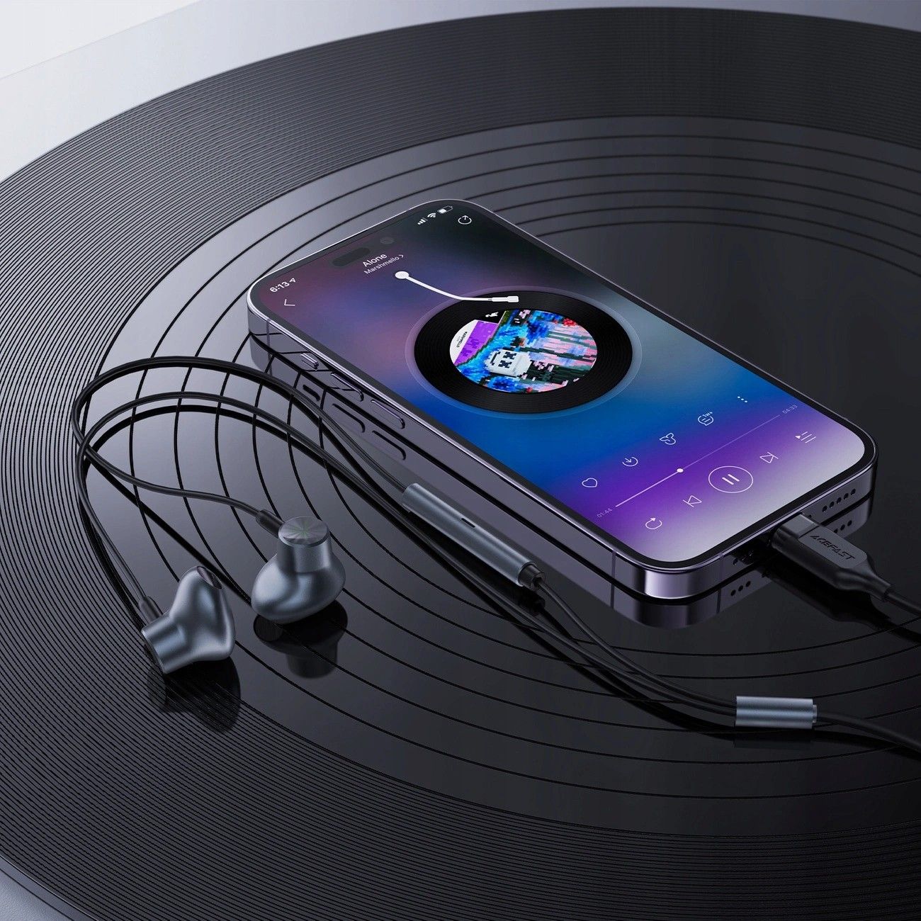 фото Наушники с микрофоном Acefast L1 Black 3