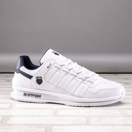 Buty sportowe męskie białe K-Swiss Rinzler GT buty ze skóry ekologicznej (08907-148-M)