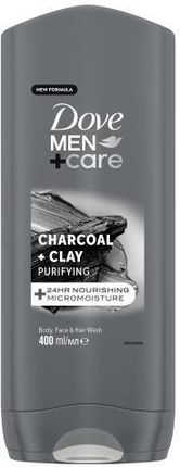 Dove Men + Care Charcoal Clay Żel Pod Prysznic 400Ml