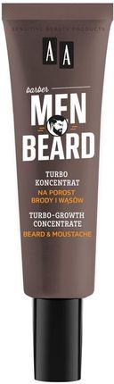 Aa Men Beard Turbo-Koncentrat Na Porost Brody I Wąsów 30Ml