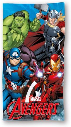Disney Ręcznik Kąpielowy Plażowy Szybkoschnący Avengers Hulk Thor Ironman 70X140