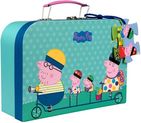 Barbo Toys Puzzle Dla Dzieci W Walizce Świnka Peppa 26El.