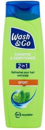 Wash & Go Sport Shampoo & Conditioner Szampon I Odżywka 2W1 200ml