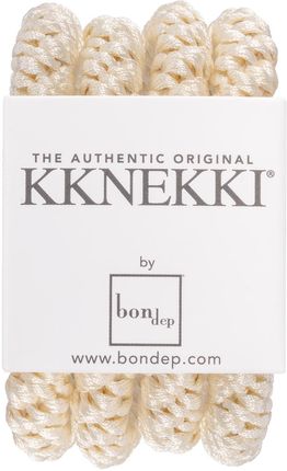 Bon Dep Kknekki Bundle - zestaw gumek do włosów White