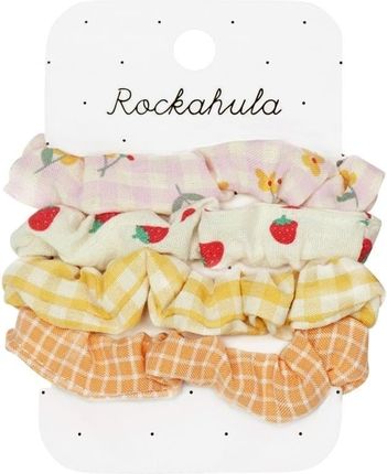 Rockahula Kids Gumki Scrunchie Do Włosów Dla Dziewczynki 4 Szt. Picnic