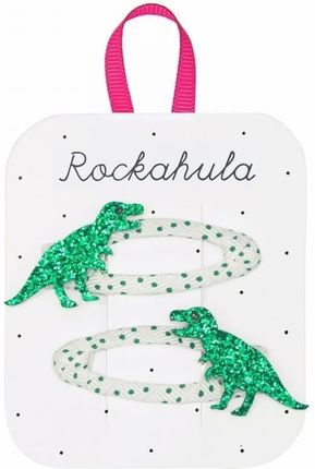 Rockahula Kids Spinki Do Włosów Dla Dziewczynki 2 Szt. Spotty T-Rex