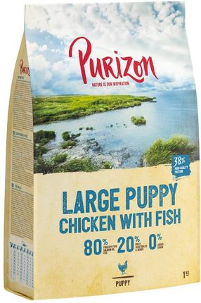Purizon Sucha Karma Dla Psa Large Puppy Dla Psa Kurczak I Ryba Bez Zbóż 1kg