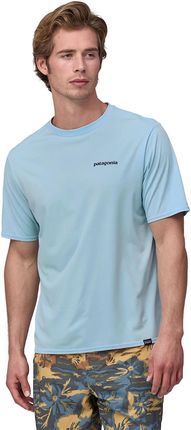 Koszulka Patagonia M's Cap Cool Daily Graphic Shirt - Waters - Boardshort Logo: Chilled Blue