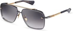 Zdjęcie Okulary przeciwsłoneczne Unisex Dita DTS121-02-GLD-BLK-62 Ø 62 mm - Poddębice