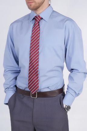Klasyczny krawat z trójkątnym zakończeniem męski krawat z nadrukiem