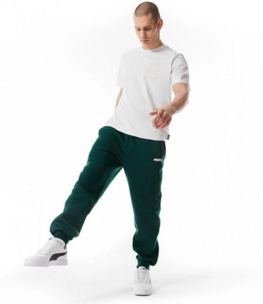 Męskie spodnie dresowe Prosto Digo - zielone