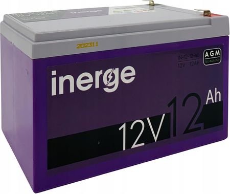 Inerge Agm Pro 12V 12Ah 14Ah/15Ah 4 kg (IN1212AL)