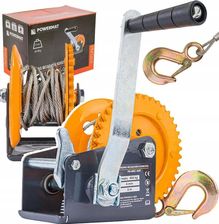 Zdjęcie LINOWA WCIĄGARKA WYCIĄGARKA KORBOWA RĘCZNA 454KG 5M NA KORBĘ - Knyszyn