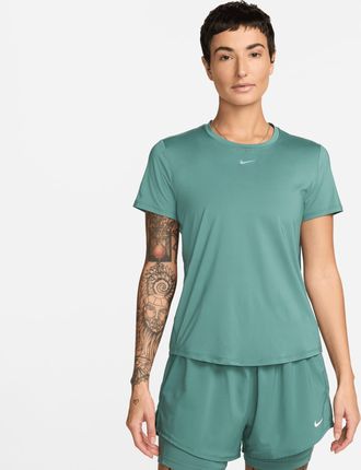 Damska koszulka z krótkim rękawem Dri-FIT Nike One Classic - Zieleń