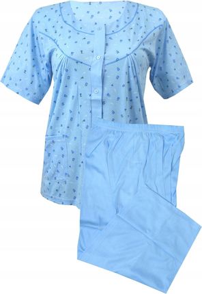Piżama damska rozpinana góra spodnie 3/4 r. XL/2XL
