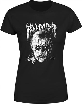 Hellraiser Koszulka Damska Pinhead Czarna Goth Bluzka Tshirt Damski T-shirt