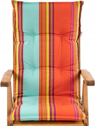 Bazkar Poduszka Pikowana Na Krzesło Ogrodowe Aca 624 Kolorowa Multi