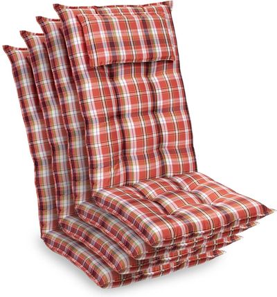 Blumfeldt Sylt Poduszka Na Krzesło Ogrodowe Z Wysokim Oparciem Fotel Ogrodowy Poliester 50X120X9Cm