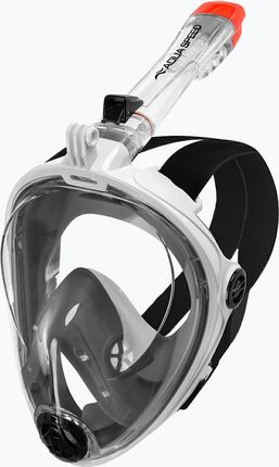 Aqua Speed Maska Pełnotwarzowa Do Snorkelingu Spectra 2.0 Biała Czarna