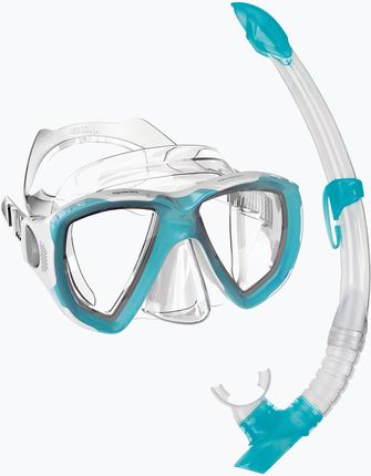 Mares Zestaw Do Snorkelingu Combo Trygon Aqua White Clear