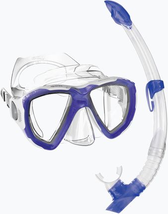 Mares Zestaw Do Snorkelingu Combo Trygon Blue White Clear