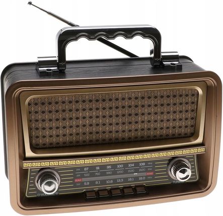 Radio PRZENOŚNE Kuchenne RETRO R20 FM Głośnik Bluetooth MP3 USB TF 1227