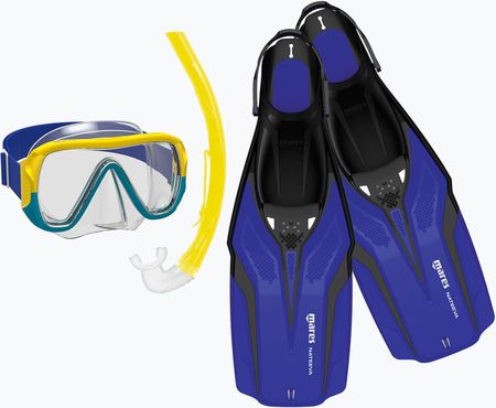 Mares Zestaw Do Snorkelingu Dziecięcy Nateeva Keewee Junior Blue