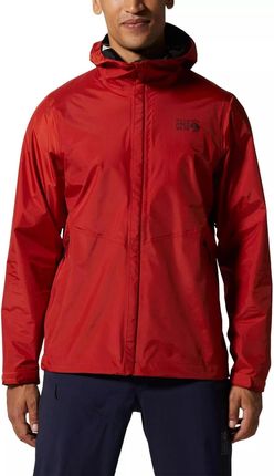 Mountain Hardwear Płaszcz Przeciwdeszczowy Acadia Jacket Czerwony