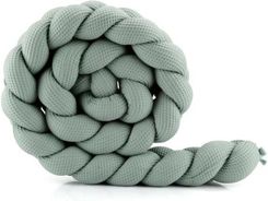 Zdjęcie Waldin Ochraniacz na szczebelki warkocz 210 cm-B-09 Zieleń - Zator