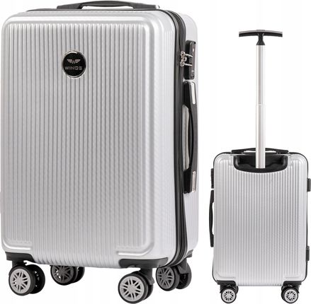 Wings walizka kabinowa mała bagaż podróżny Policarbon na 4 kółkach