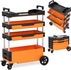 Zdjęcie Msw Wózek Warsztatowy Montażowy Z Regulacją Wysokości 69x3,4x95,7cm 10062480 - Krzepice