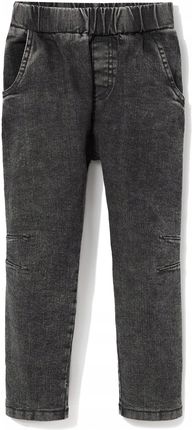 TuSzyte Spodnie dżinsowe, denim black, bawełna R.128/134