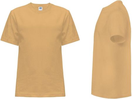 T-shirt Dziecięcy koszulka Jhk TSRK-150 beżowa 12-14 Sa 152