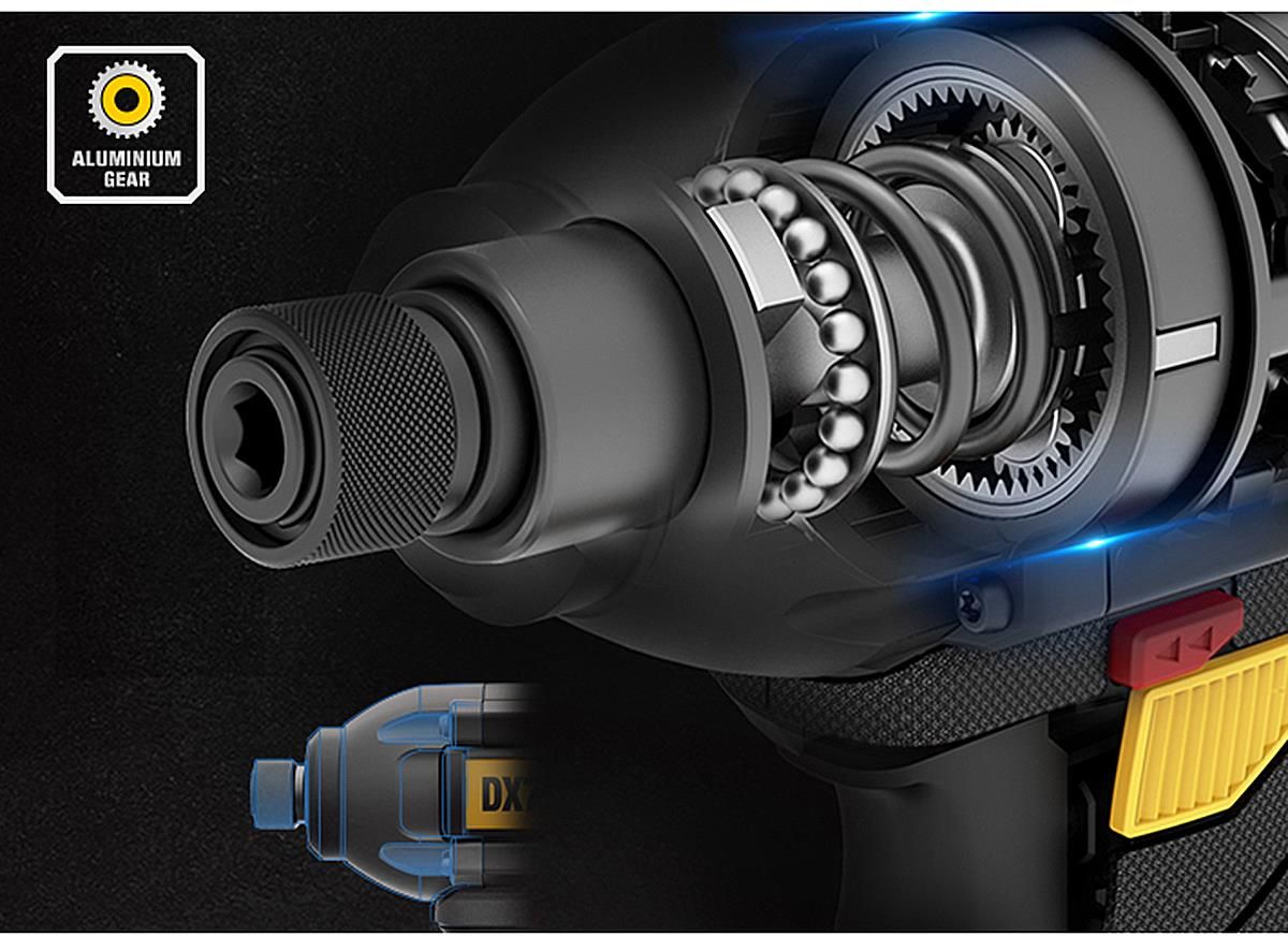 фото Шуруповерт CAT DX71B — аккумуляторная ударная дрель-шуруповерт 18V