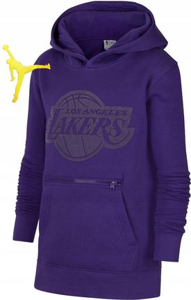 Młodzieżowa Bluza Kaptur Nike NBA Los Angeles Lakers DR0544504 XL 170-180cm