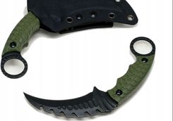 Karambit taktyczny nóż do samoobrony etui kydex stal D2 pazur HYSENSS HS-GR