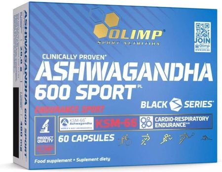 Kapsułki Olimp Laboratories Ashwagandha 600 Sport 60Szt.