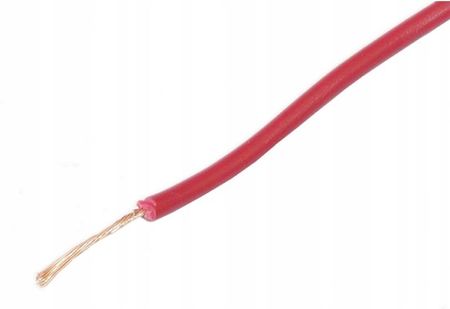 Cabletech Kabel Cca 0,5Mm 1 Metr Czerwony