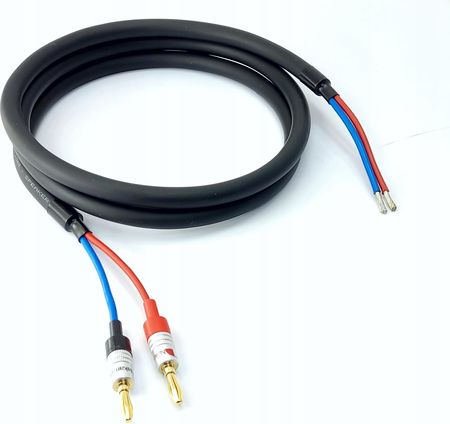 Klotz Cable Custom Nakamichi Banan 2X4Mm 3Mb Lut Ze Srebrem (Ccbananp2X43M)