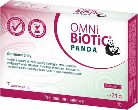 OMNi-BiOTiC® PANDA - wsparcie mam w ciąży i niemowląt  (7 saszetek)