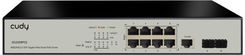 Zdjęcie Cudy PoE+ Switch with 2 Gigabit SFP Slots 120W 8-Port (GS2008PS2) - Łasin