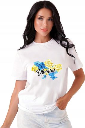 Koszulka Damska Patriotyczna Ukraina XL